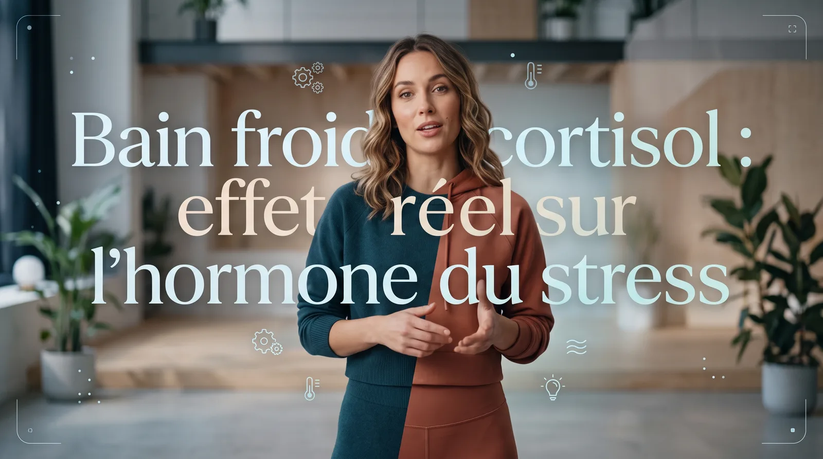 Bain froid et cortisol : effet réel sur l'hormone du stress