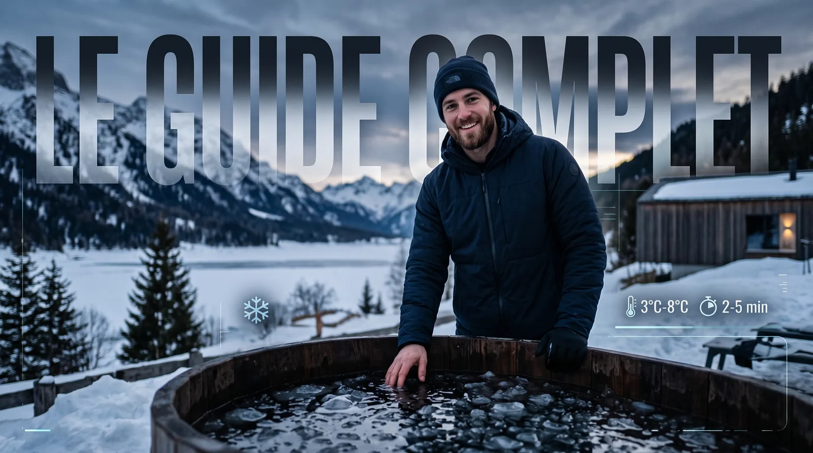 Température idéale d'un bain froid : le guide complet, 3 à 8 °C, 2 à 5 minutes