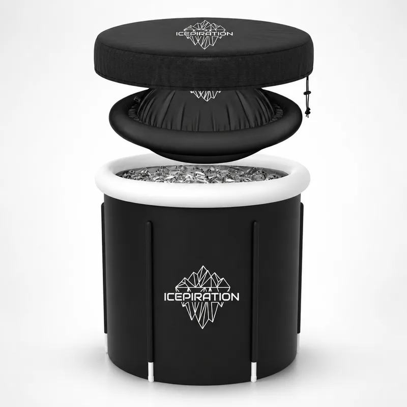 Icepiration Bain froid pliable, visuel officiel Icepiration